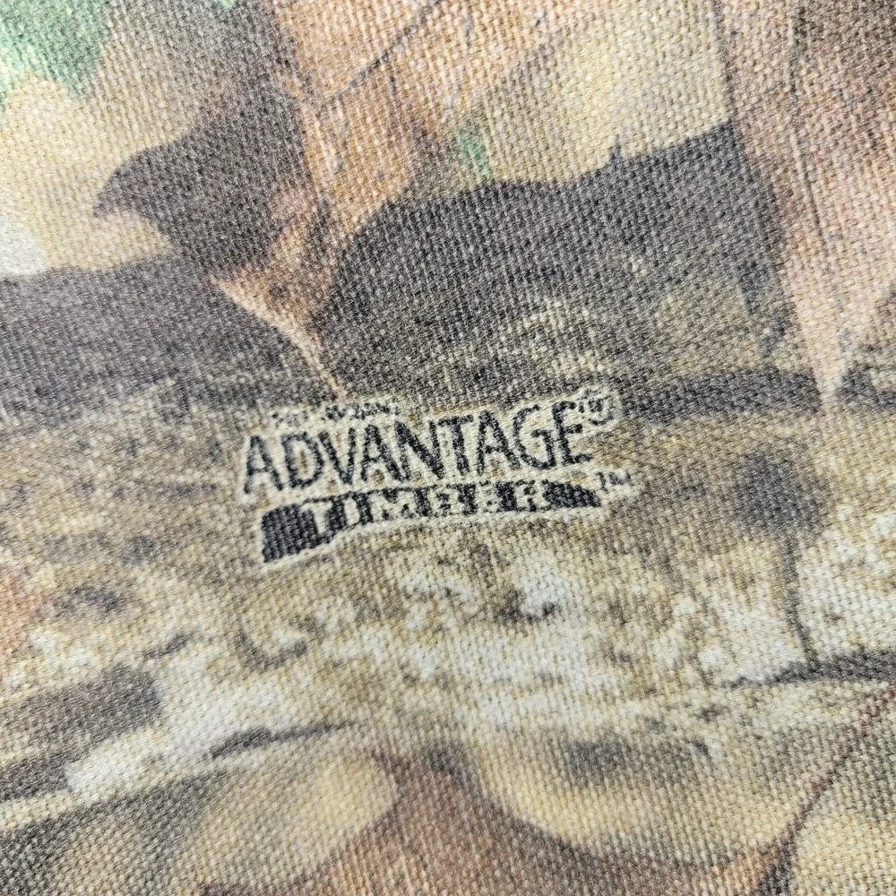 Duxbak Shorts Mens 33 Camo Cargo Advantage Timber Elastic Waist Camping Hiking